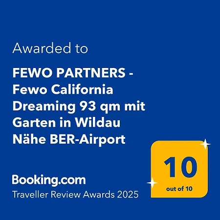Partners - California Dreaming 93 Qm Mit Garten In Naehe Ber-airport Apartmán *